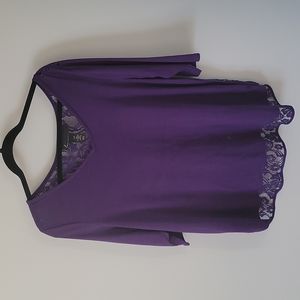Purple blouse
